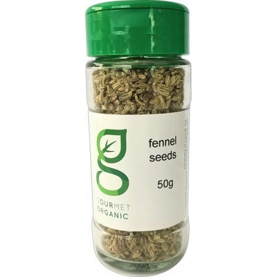 Gourmet Organic Fennel Seed Shaker 50g - The O.G Me