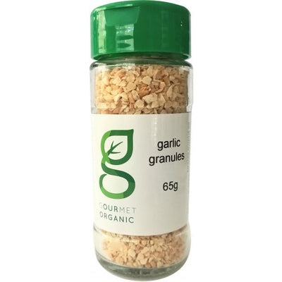 Gourmet Organic Garlic Granules Shaker 65g - The O.G Me