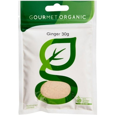 Gourmet Organic Ginger Ground 30g Sachet x 1 - The O.G Me