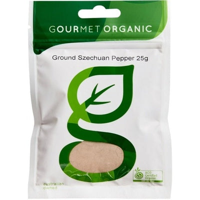 Gourmet Organic Ground Szechuan Pepper 25g Sachet x 1 - The O.G Me