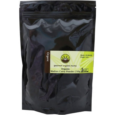 Gourmet Organic Madras Curry Powder 250g - The O.G Me