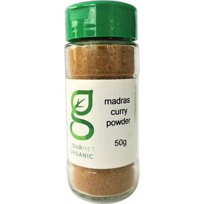 Gourmet Organic Madras Curry Powder Shaker 50g - The O.G Me