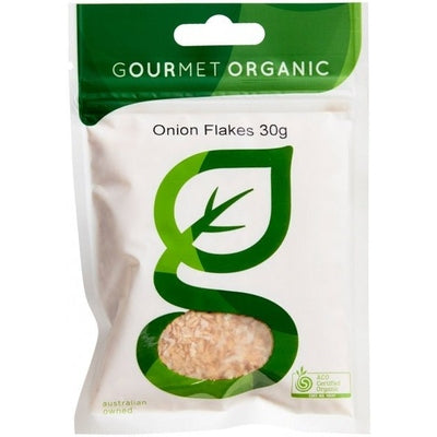 Gourmet Organic Onion Flakes 30g Sachet - The O.G Me