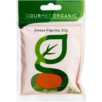 Gourmet Organic Paprika Sweet 30g Sachet x 1 - The O.G Me