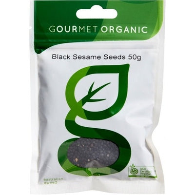 Gourmet Organic Sesame Seeds Black 50g - The O.G Me