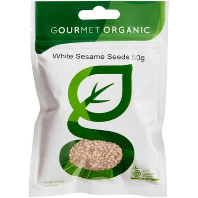 Gourmet Organic Sesame Seeds White 50g - The O.G Me