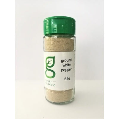 Gourmet Organic White Pepper Shaker 64g - The O.G Me