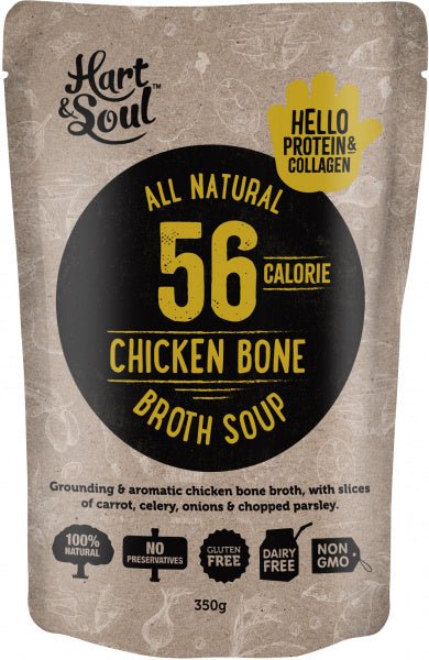 Hart & Soul Chicken Broth Soup 350g - The O.G Me