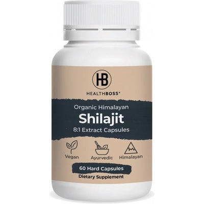 Health Boss Shilajit G/F 60Caps - The O.G Me