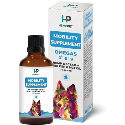 Hemp Pet Mobility Supplement Hemp Nectar + Hoki Fish & MCT Oil Blend for Dogs 100ml - The O.G Me