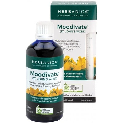 Herbanica Moodivate St. John's Wort Oral Liquid 100ml - The O.G Me