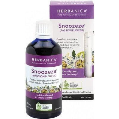 Herbanica Snoozeze Passionflower Oral Liquid100ml - The O.G Me