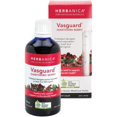 Herbanica Vasguard Hawthorn Berry Oral Liquid 100ml - The O.G Me