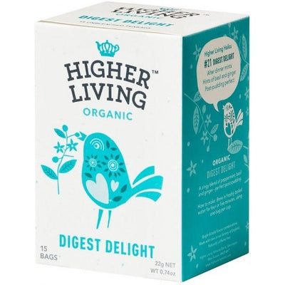 Higher Living Organic Digest Delight 15Teabags - The O.G Me