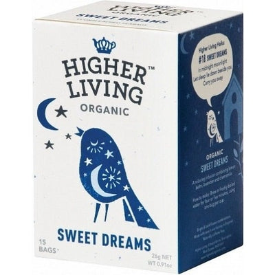 Higher Living Organic Sweet Dreams Tea Caffeine Free 15Teabags - The O.G Me