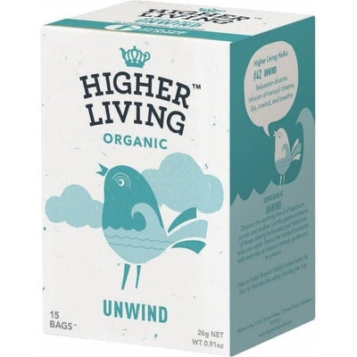 Higher Living Organic Unwind 15Teabags - The O.G Me