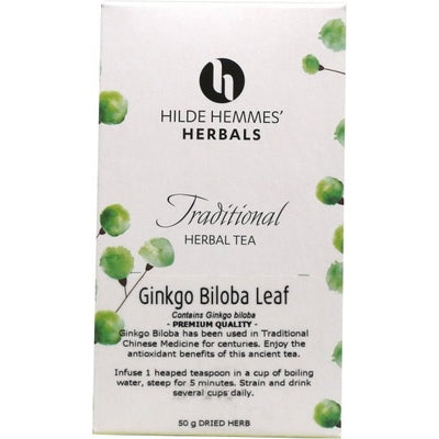 Hilde Hemmes Ginkgo biloba Leaf 50gm - The O.G Me