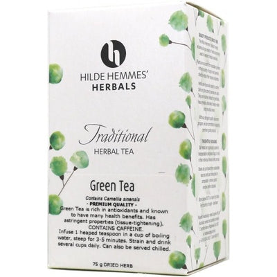 Hilde Hemmes Green Tea Gunpowder 75gm - The O.G Me