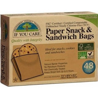 If You Care Sandwich Bags 48Pcs - The O.G Me