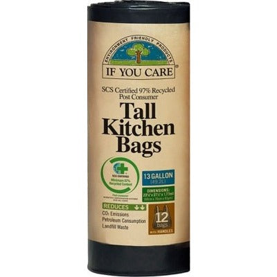 If You Care Tall Kitchen Bags 12Bags 13 Gallon - The O.G Me