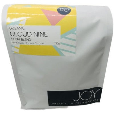 Joy Organic Coffee Beans Cloud 9 Decaf 750g - The O.G Me