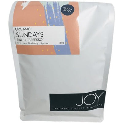 Joy Organic Coffee Beans Sundays 750g - The O.G Me