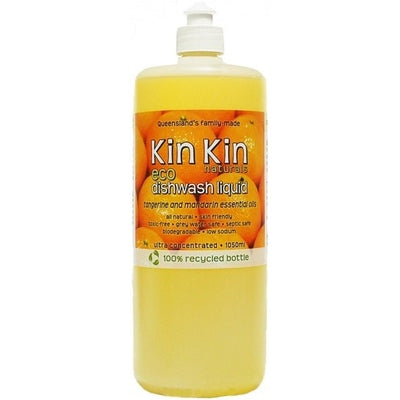 Kin Kin Naturals Eco Dishwash Liquid Tangerine & Mandarin 1050ml - The O.G Me