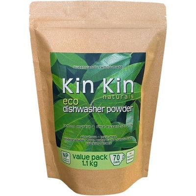 Kin Kin Naturals Eco Dishwasher Powder Lime & Lemon Myrtle 1.1kg - The O.G Me