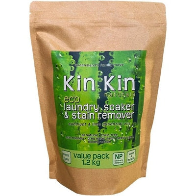 Kin Kin Naturals Eco Soaker & Stain Remover Eucalypt & Lime 1.2kg - The O.G Me