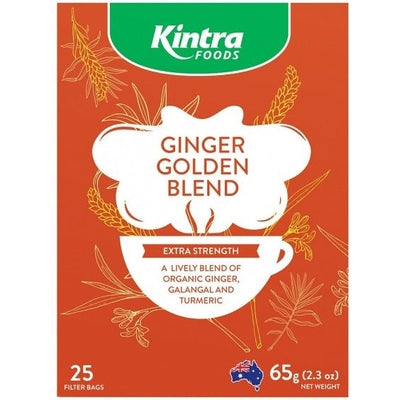 Kintra Foods Ginger Golden Blend Tea 25Teabags - The O.G Me