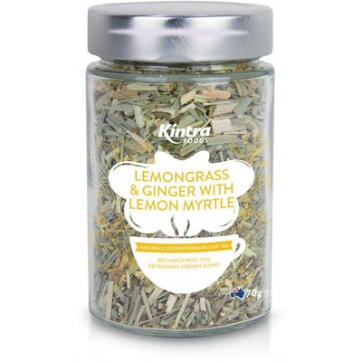 Kintra Foods Loose Leaf Lemongrass, Ginger & Lemon Myrtle 70g - The O.G Me