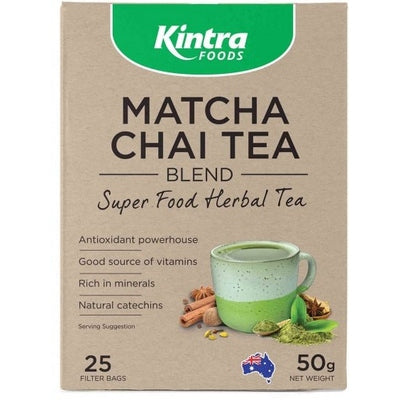 Kintra Foods Matcha Chai 25Teabags - The O.G Me