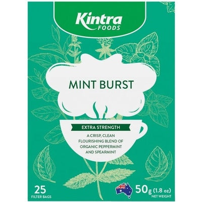 Kintra Foods Mint Burst Tea 25Teabags - The O.G Me