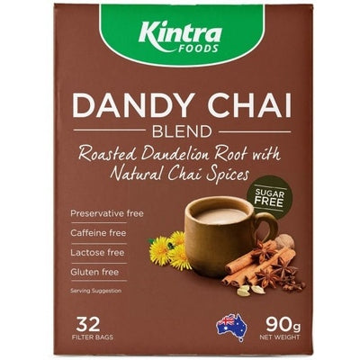 Kintra Foods Roasted Dandelion Chai 32Teabags - The O.G Me