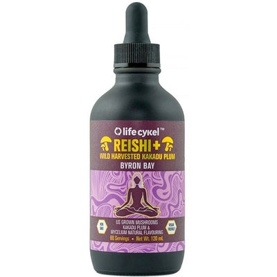 Life Cykel Reishi+ Mushroom Wild Harvested Kakadu Plum 120ml - The O.G Me