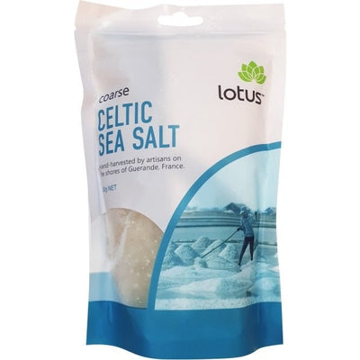 Lotus Celtic Sea Salt - Coarse 500gm - The O.G Me