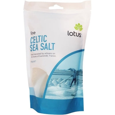 Lotus Celtic Sea Salt - Fine 500gm - The O.G Me