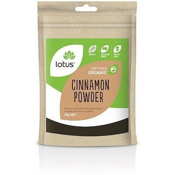 Lotus Organic Cinnamon G/F 70g - The O.G Me