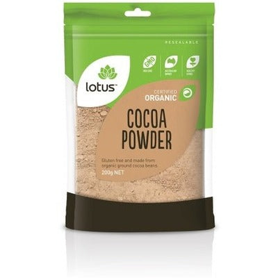 Lotus Organic Cocoa Powder 200gm - The O.G Me