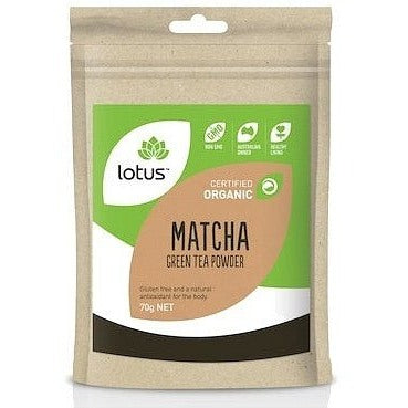 Lotus Organic Premium Matcha Powder 70g - The O.G Me