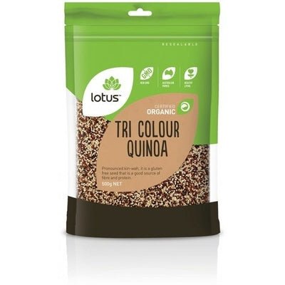 Lotus Organic Quinoa Tri-Colour 500g - The O.G Me