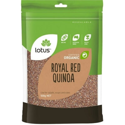 Lotus Organic Red Quinoa Grain 500gm - The O.G Me