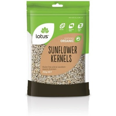 Lotus Organic Sunflower Kernels Chinese 250gm - The O.G Me