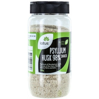 Lotus Psyllium Husks 98% Shaker 150g - The O.G Me