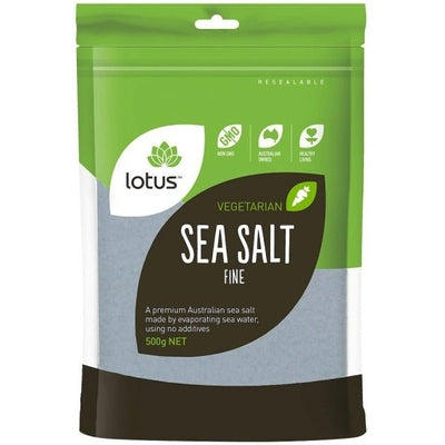 Lotus Sea Salt Fine 500gm - The O.G Me