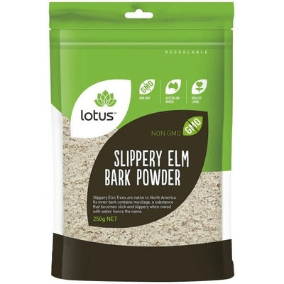 Lotus Slippery Elm Bark Powder 250gm - The O.G Me