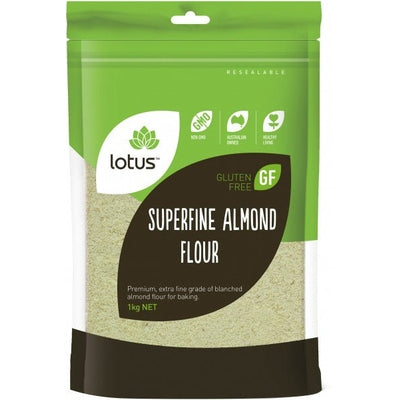 Lotus Superfine Almond Flour G/F 1kg - The O.G Me