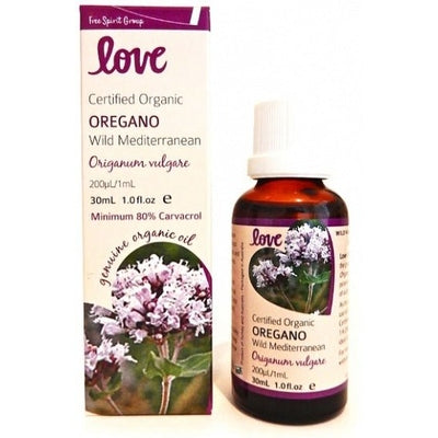 Love Oils Organic Oregano Oil 30ml - The O.G Me