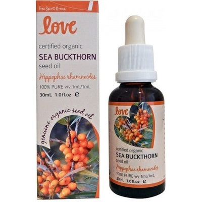 Love Oils Organic Sea Buckthorn Seed Oil 30ml - The O.G Me