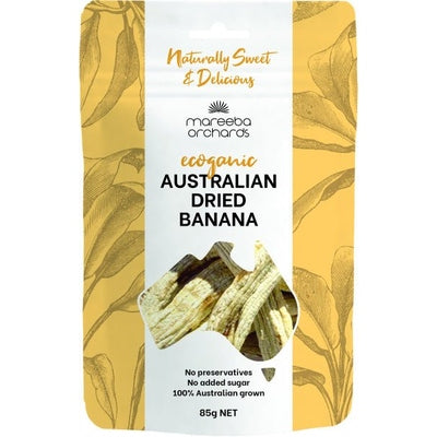 Mareeba Orchards Ecoganic Australian Dried Banana 85g - The O.G Me